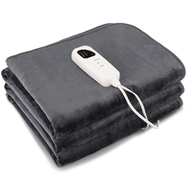 Electric Mattress Pad with 5 Heat Settings, 8-Hour Auto Shut Off, Machine Washable Flannel Heated Bed Mat (71