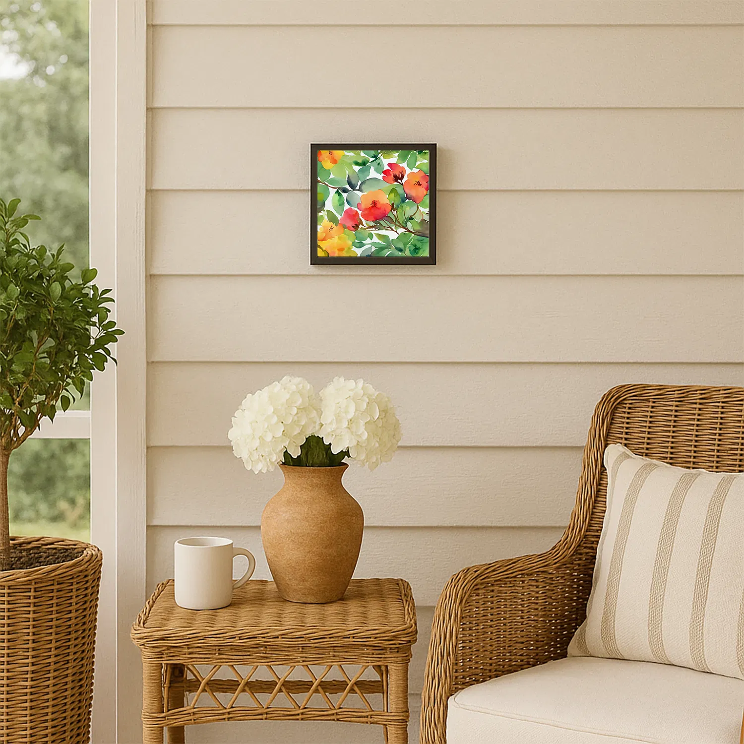 Framed Metal Print, Connecticut Mountain Laurels, picture 2 of 3
