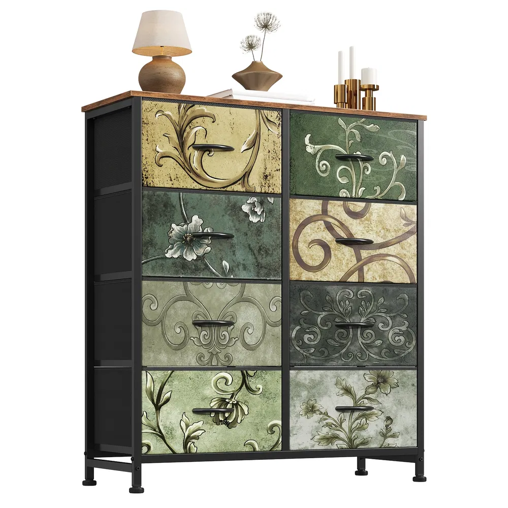 Fabric Drawer Side Table, picture 8 of 9