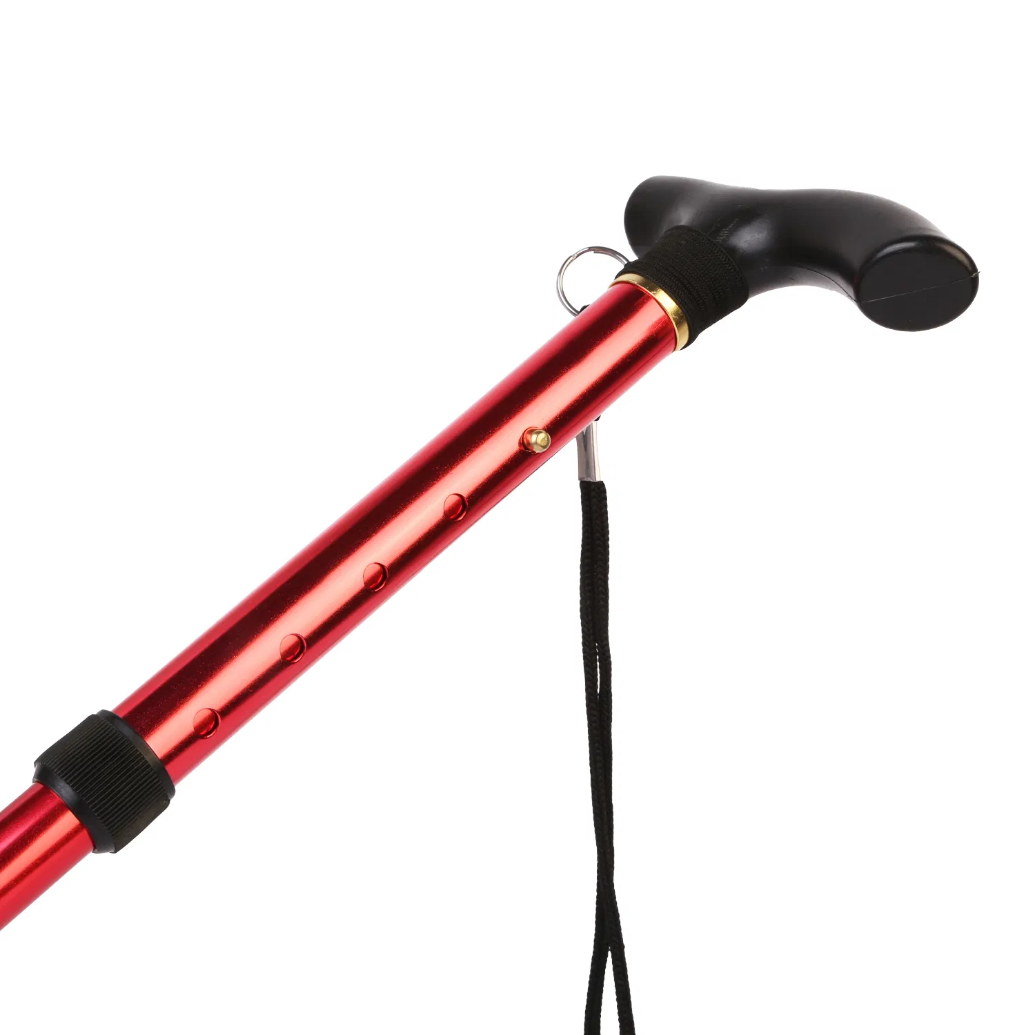 Folding Aluminum Hiking Stick with T-Handle