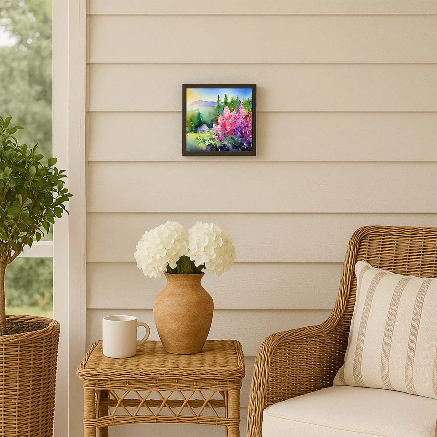 Framed Metal Print, Idaho Syringa, picture 2 of 3