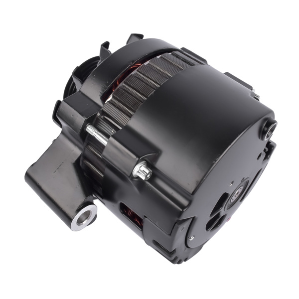 发电机 Black 160 AMP CS130 Alternator with Serpentine Pulley for GM Chevrolet SBC BBC ES1006BK-14