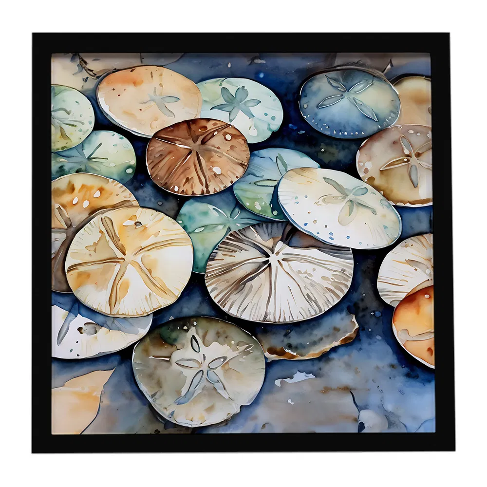 Framed Metal Print, Sand Dollars, picture 3 of 3