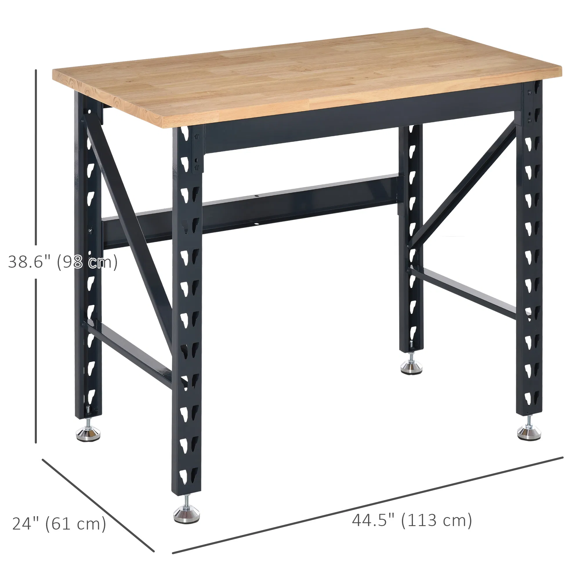 Craftsmanship: 45" Wood Workbench β photo 4