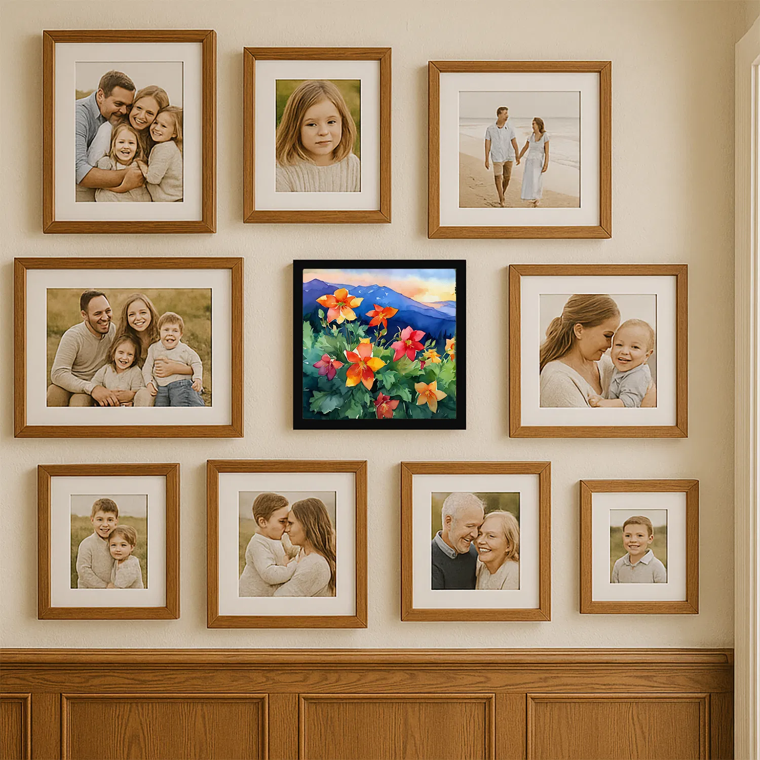 Framed Metal Print, Square 8x8, picture 2 of 3
