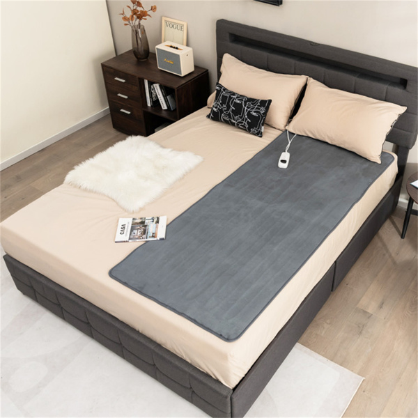 Electric Mattress Pad with 5 Heat Settings, 8-Hour Auto Shut Off, Machine Washable Flannel Heated Bed Mat (71