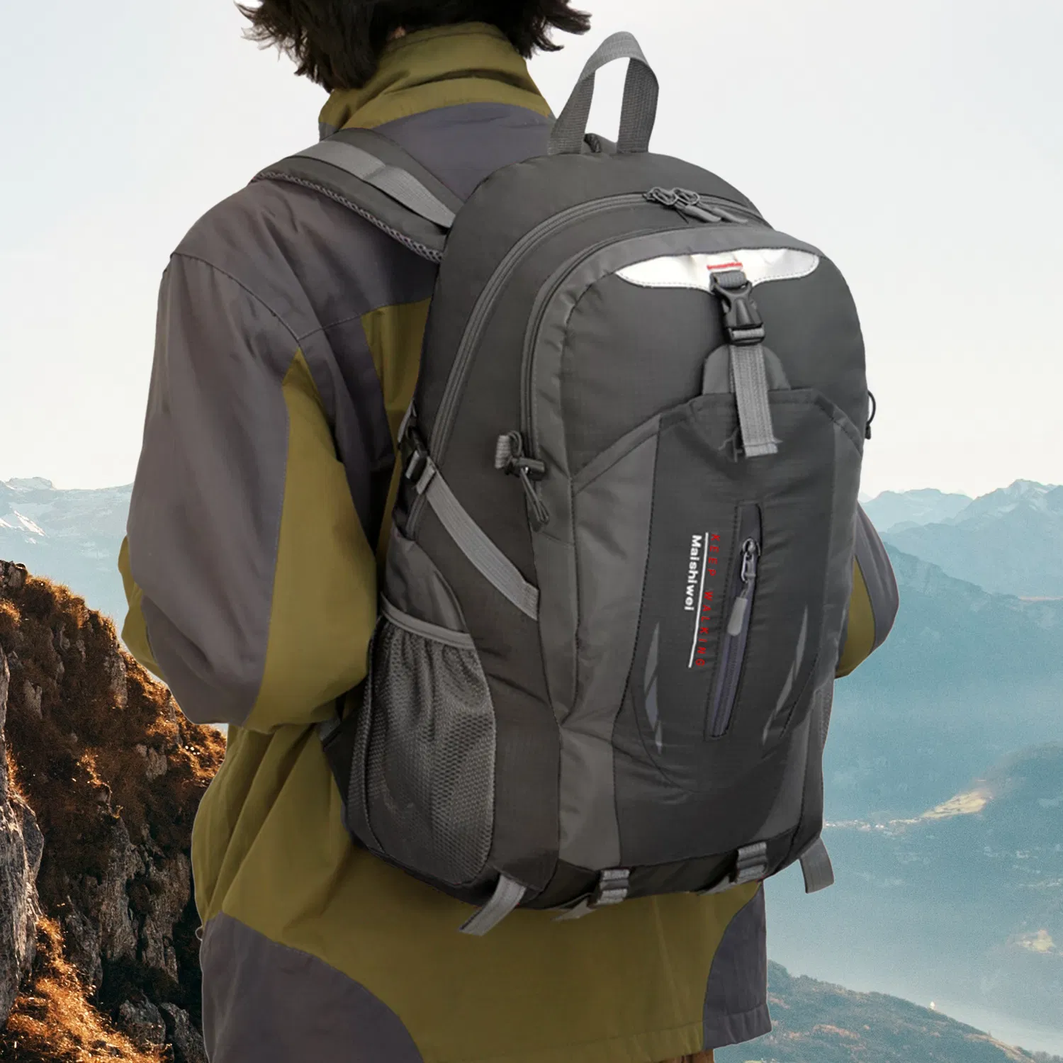 36L Outdoor Backpack Waterproof Daypack Travel Knapsack 6