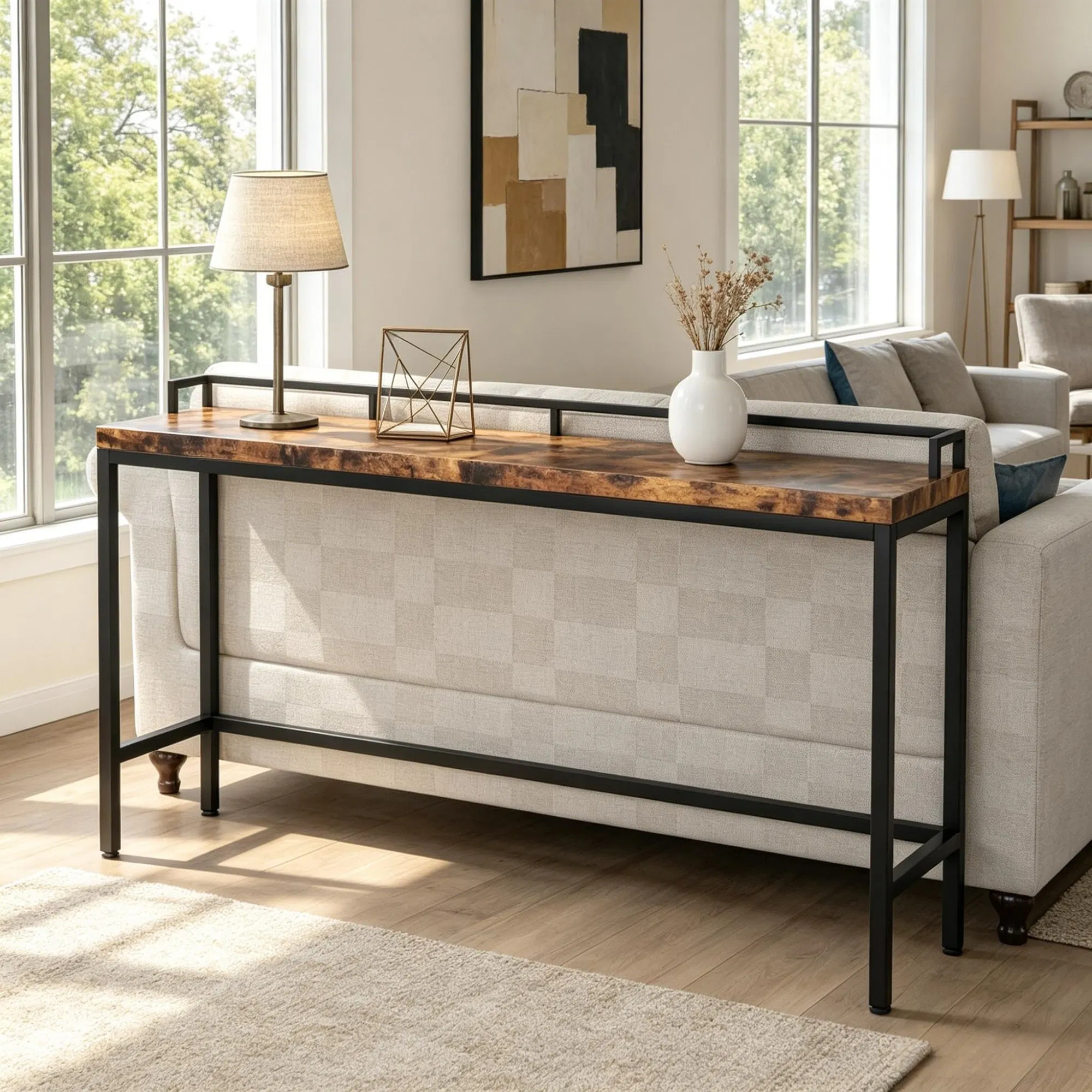 Rustic Console Table