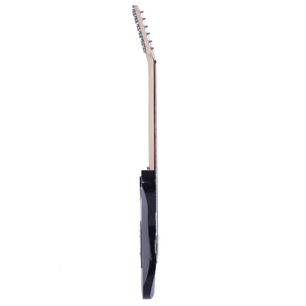 Novice Entry Level 170 Electric Guitar HSH Pickup Bag Strap Paddle Rocker Cable Wrench Tool Black image 12