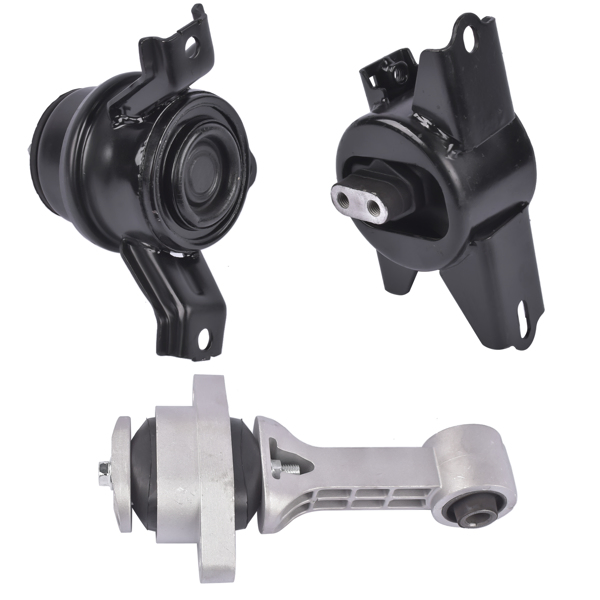 发动机支架 Engine Trans w/o Bracket & Torque Strut Mount 3PCS for Kia Soul 1.6L 2.0L 2010-2011 AUTO Transmission A7190, A71020, A71078WO-17