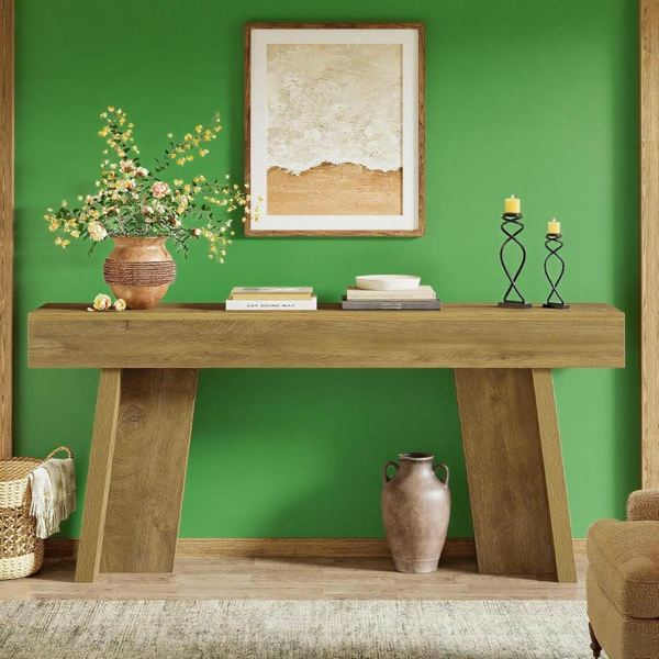 Long Console Table/Living room table(Not Supported non-defective remorse returns)-12