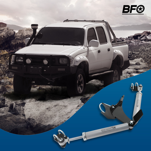 转向稳定杆 Dual Steering Stabilizer For Ford F-250 F-350 Super Duty 4WD 2005-2024 C33132337-12