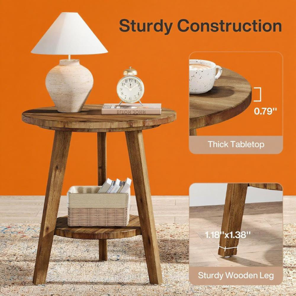 Rattan Table, Coffee Table(Not Supported non-defective remorse returns)-10