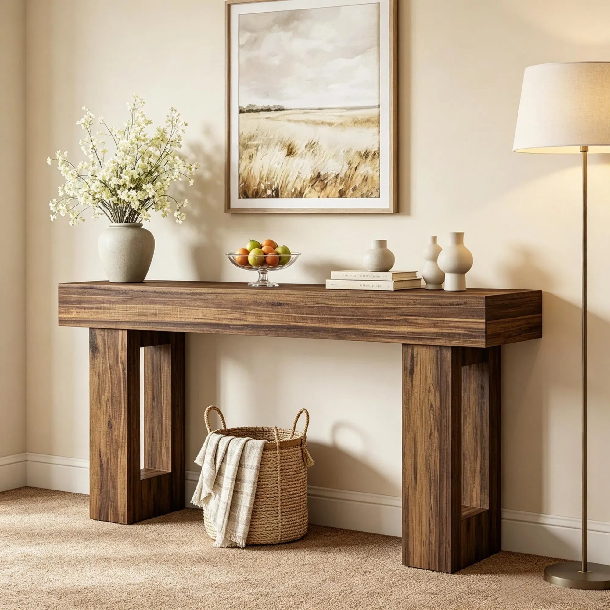 Farmhouse Console Table