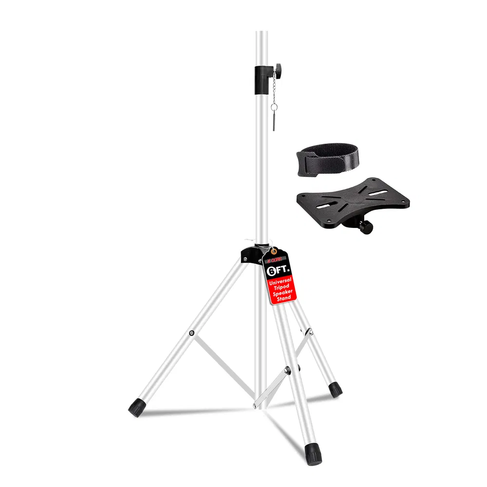 5 Core Speaker Stand Height Adjustable PA DJ Tripod Studio Monitor Stands w 35mm Compatible Add image 24