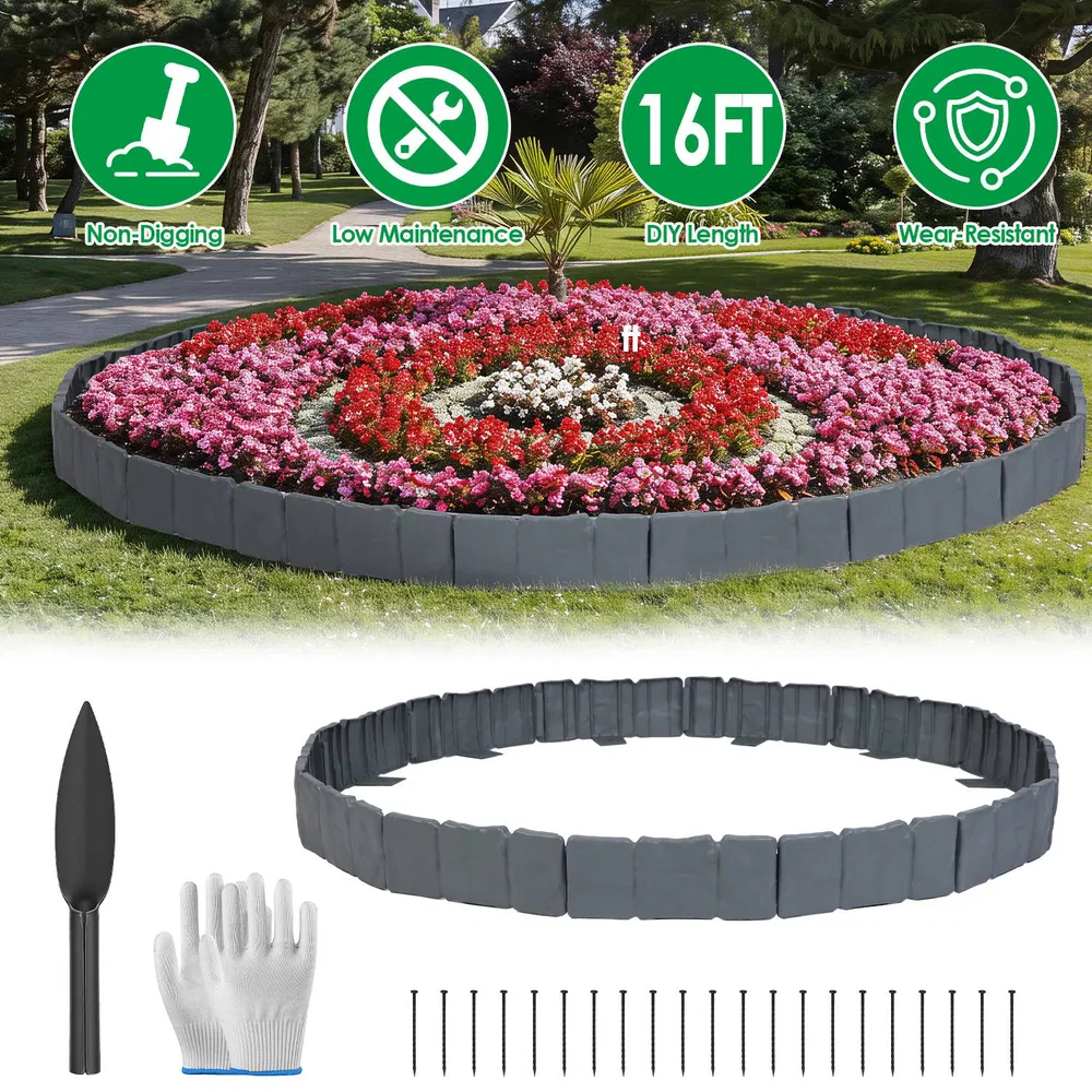 Cobblestone Landscape Edging Kit with Spikes, picture 2 of 2