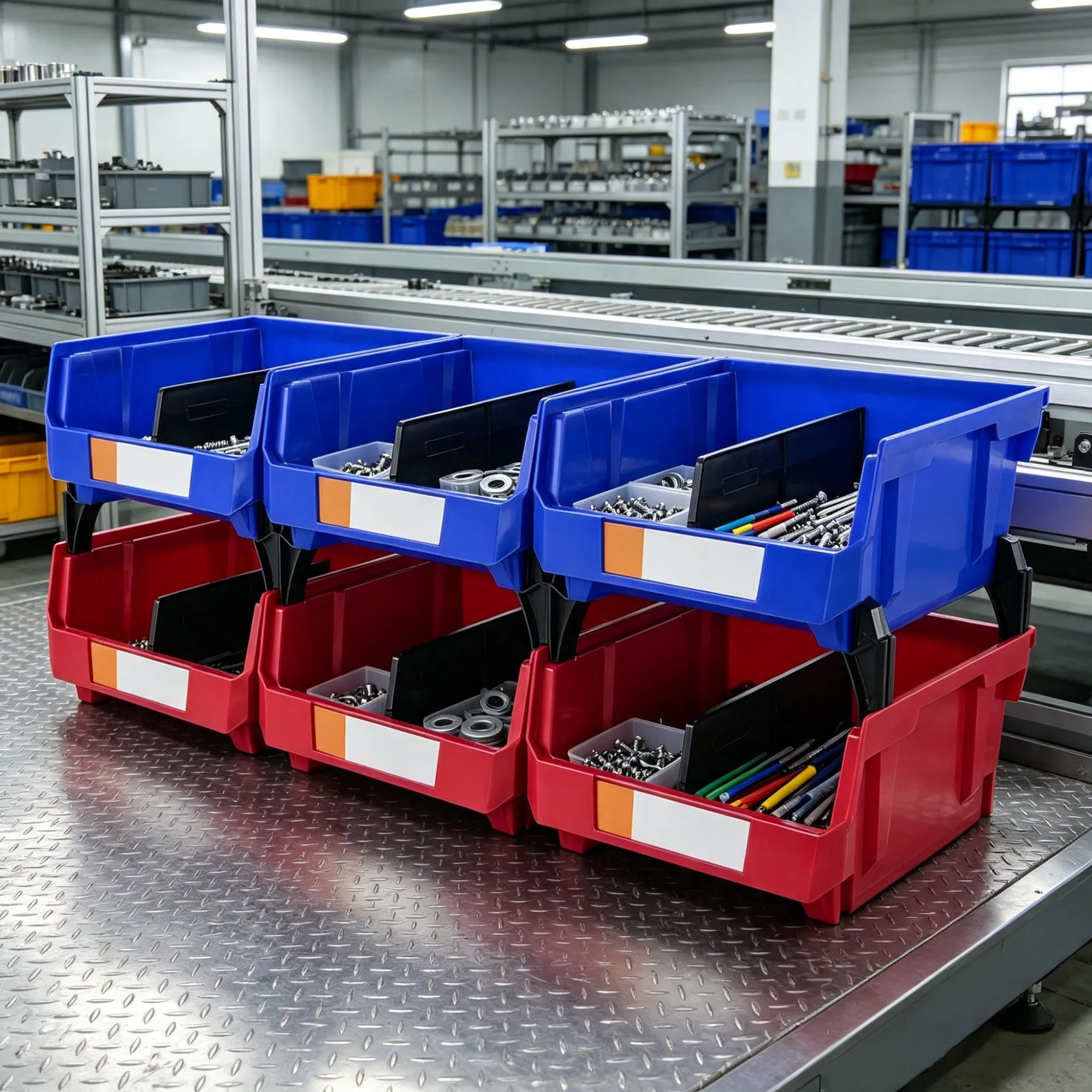 Plastic Storage Bins, picture 2 of 5