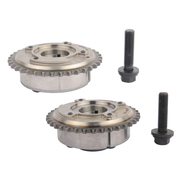 2x 凸轮相位调节器链轮 For 09-12 Toyota RAV4 Avalon Sienna Highlander 2.5L 2.7L 917-258 917-259-10