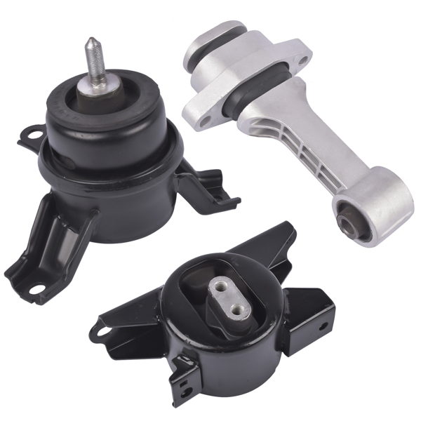 发动机支架 Engine Trans w/o Bracket & Torque Strut Mount 3PCS for Kia Soul 1.6L 2.0L 2010-2011 AUTO Transmission A7190, A71020, A71078WO-15