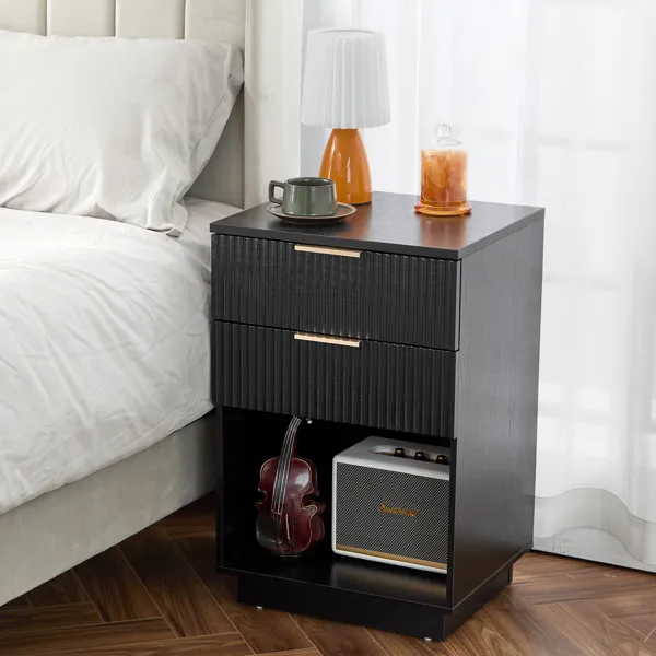 Two-Drawer Bedside Cabinet, picture 3 of 5