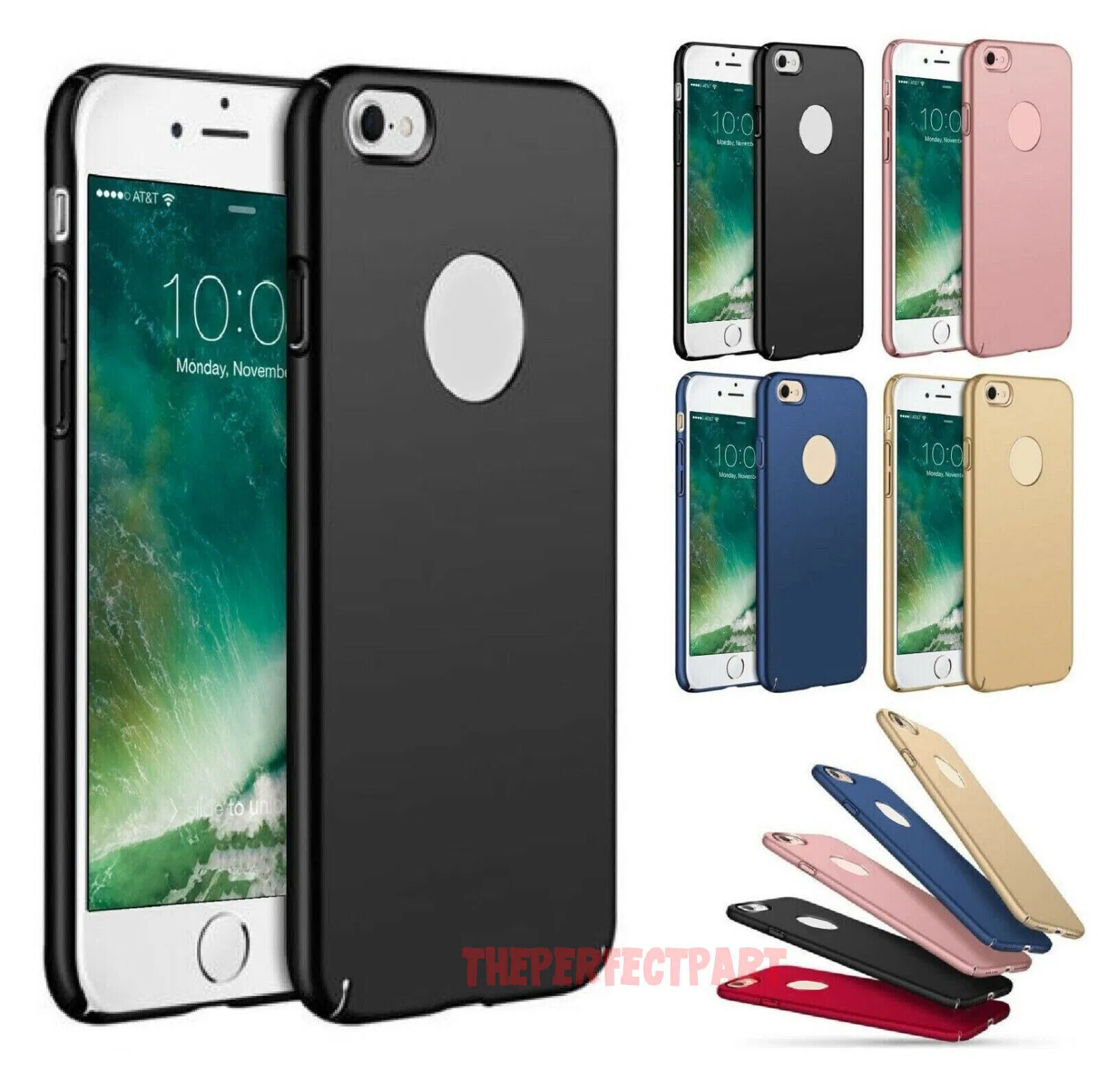 For iPhone 7 8 11 12 13 14 Plus XR XS Case Shockproof Ultra Thin Slim Hard Cover image 19