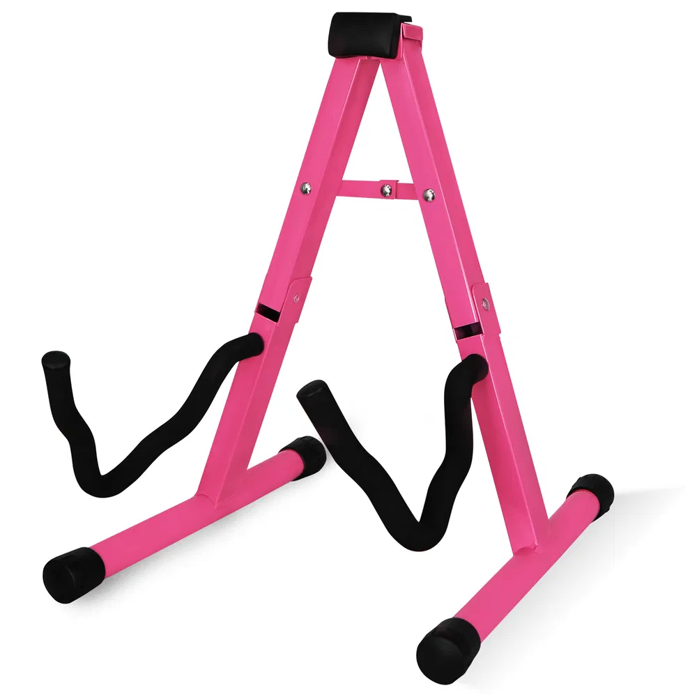 5 Core Guitar Stand A Frame w Soft Foam Arm Non Slip Rubber for Acoustic Electric Bass image 19