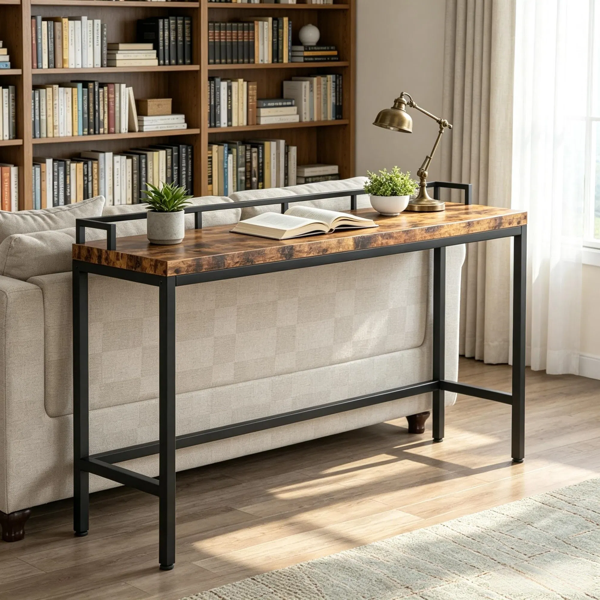 Rustic Console Table, picture 2 of 5