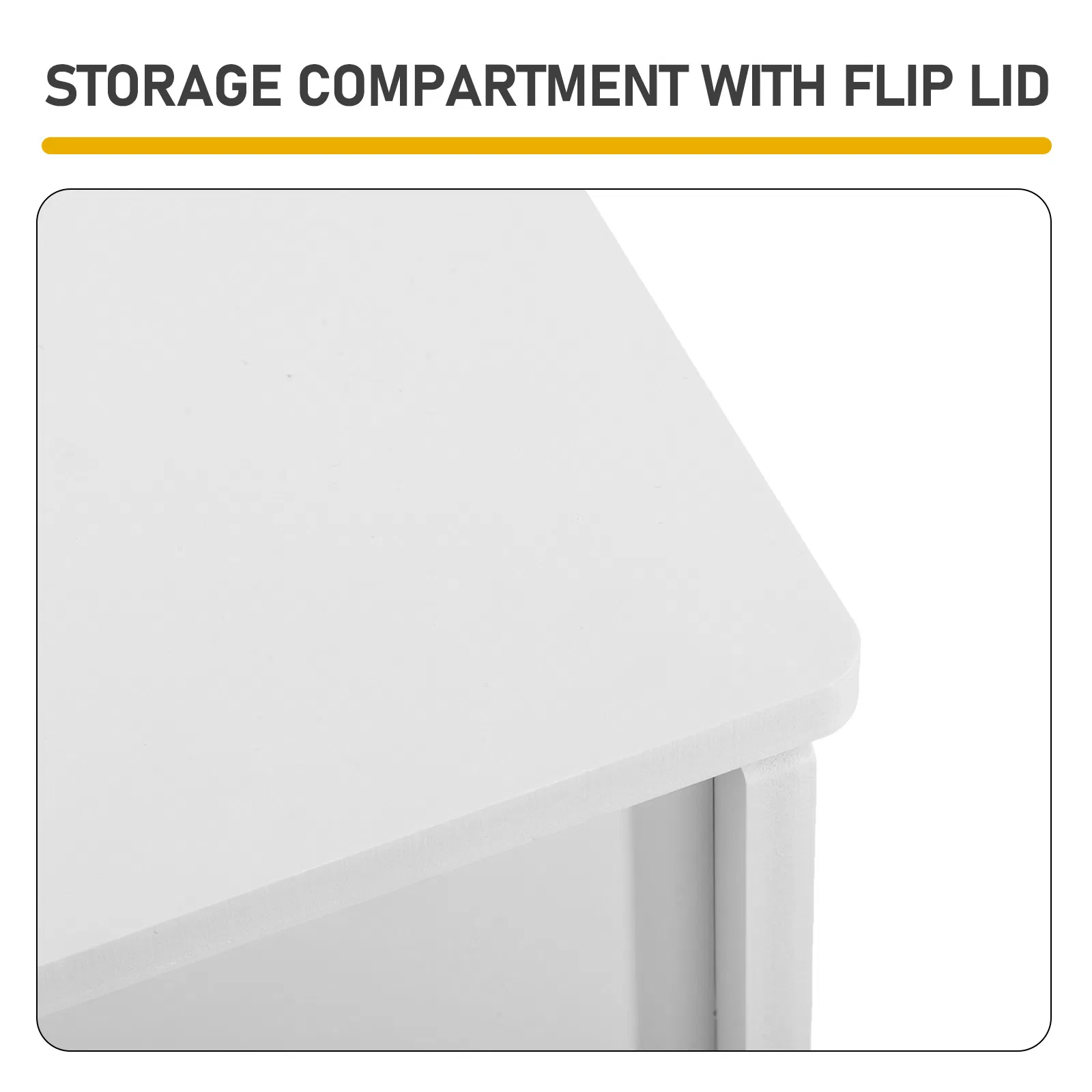 PVC Side Table with Storage, picture 4 of 5