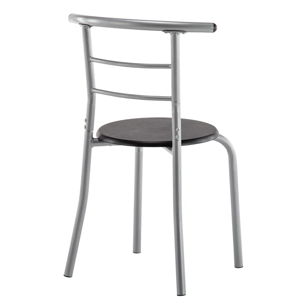 PVC Breakfast Table (One Table and Two Chairs) Black image 12