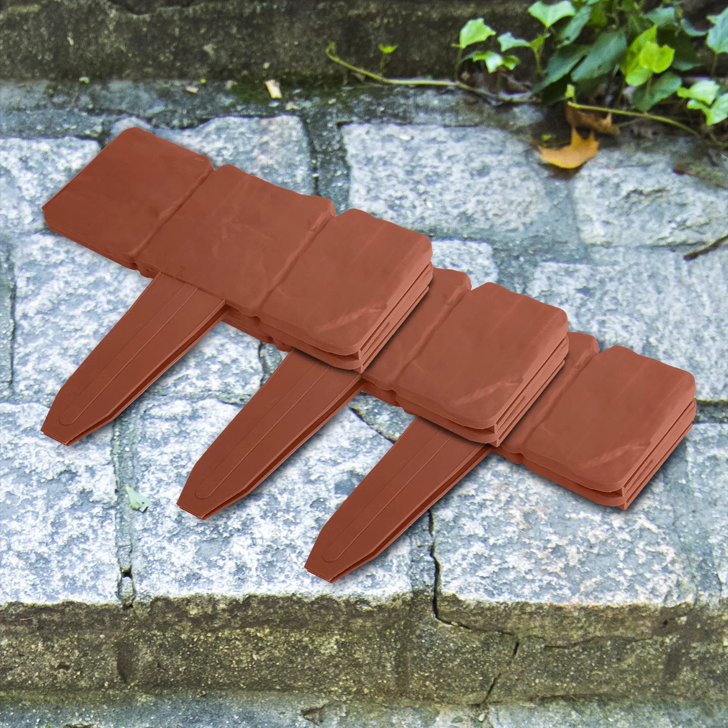 Plastic Garden Edging, 20-Piece 16 ft, picture 3 of 5