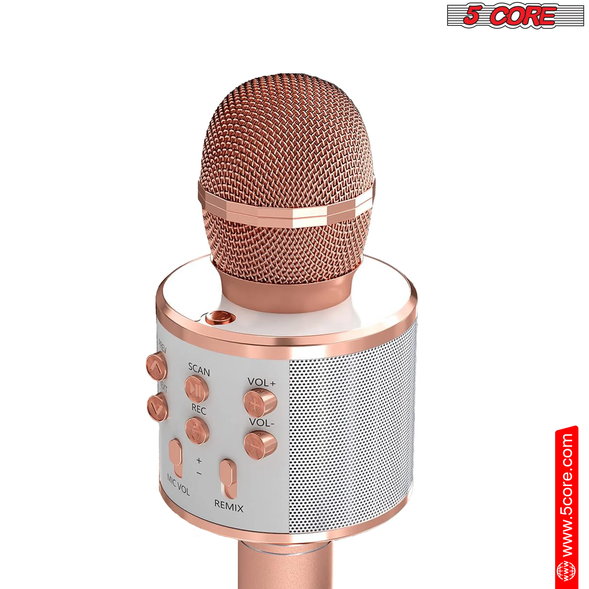 5 Core Microphone Wireless Karaoke Mic With Speaker 3 in 1 Portable Bluetooth Microfono Inalambrico image 12