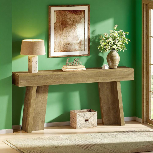 Long Console Table/Living room table(Not Supported non-defective remorse returns)-15