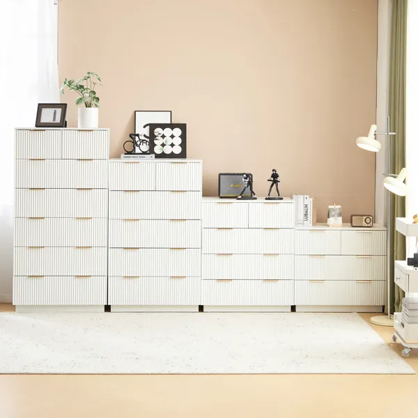 Four-Drawer Bedside Cabinet, picture 4 of 5