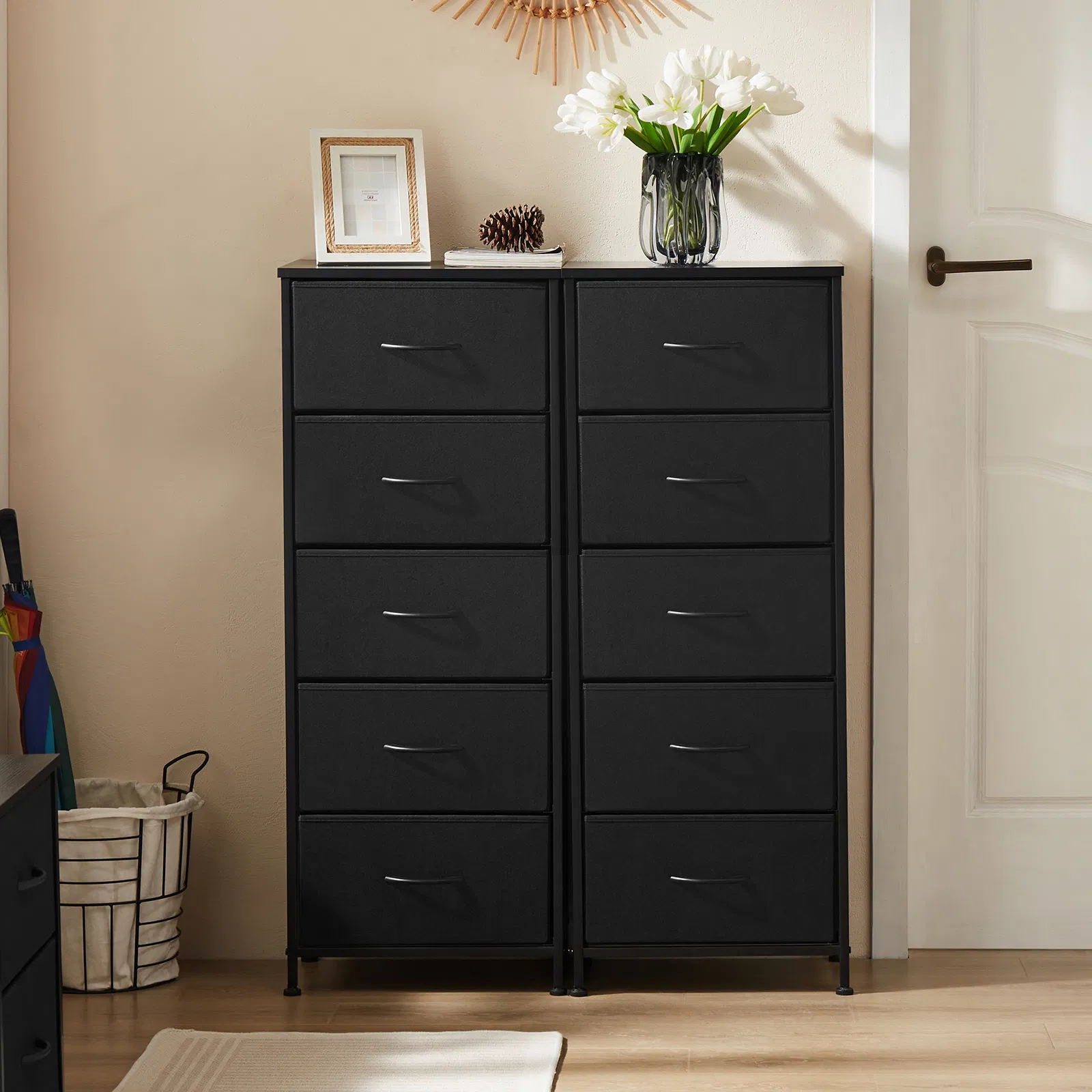 5 Drawer Fabric Dresser, picture 2 of 7