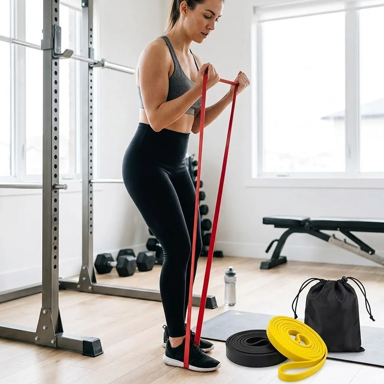 Resistance Band Loop Set, 3 Pieces
