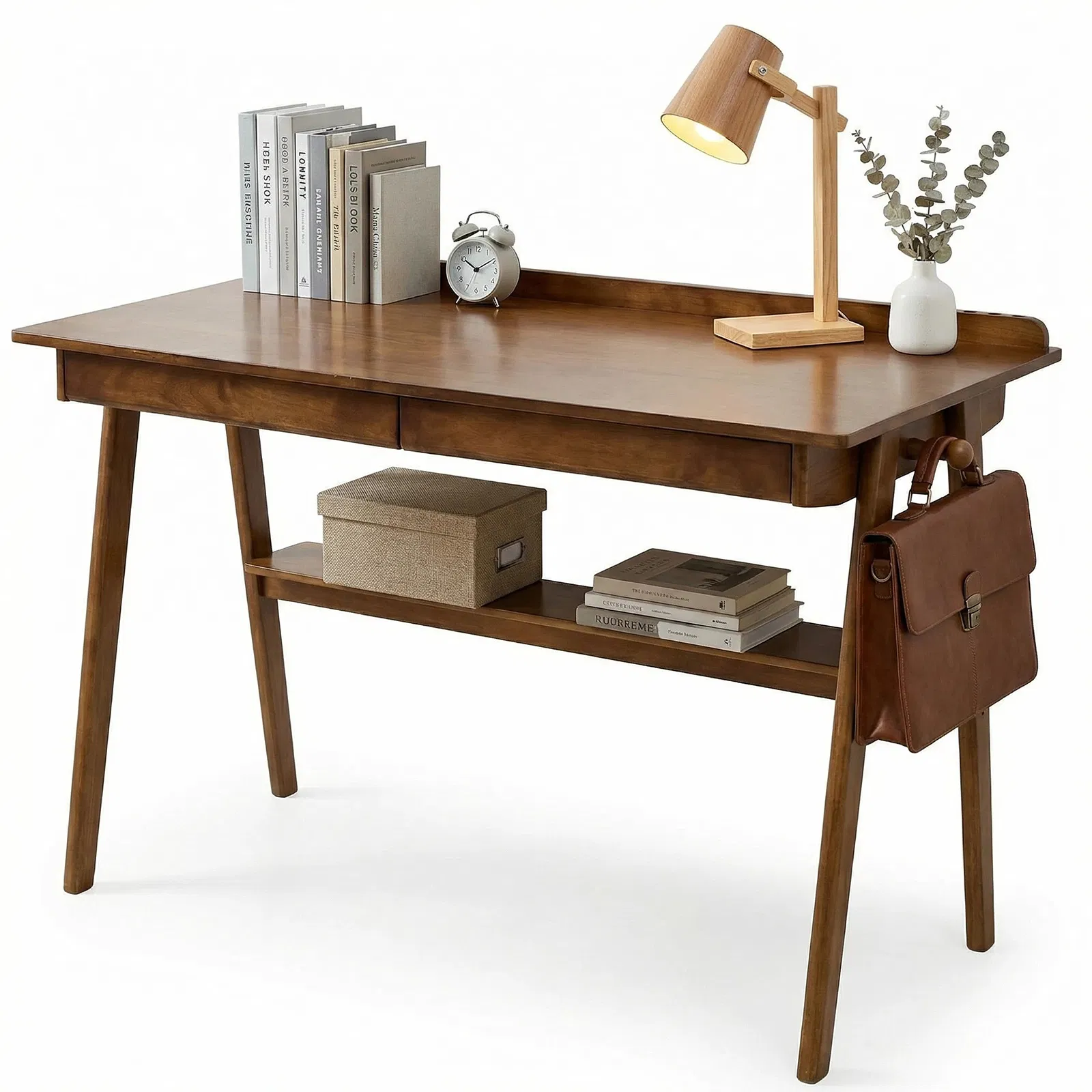 Solid Wood Writing Desk β Home Office Desk for Small Spaces β photo 4