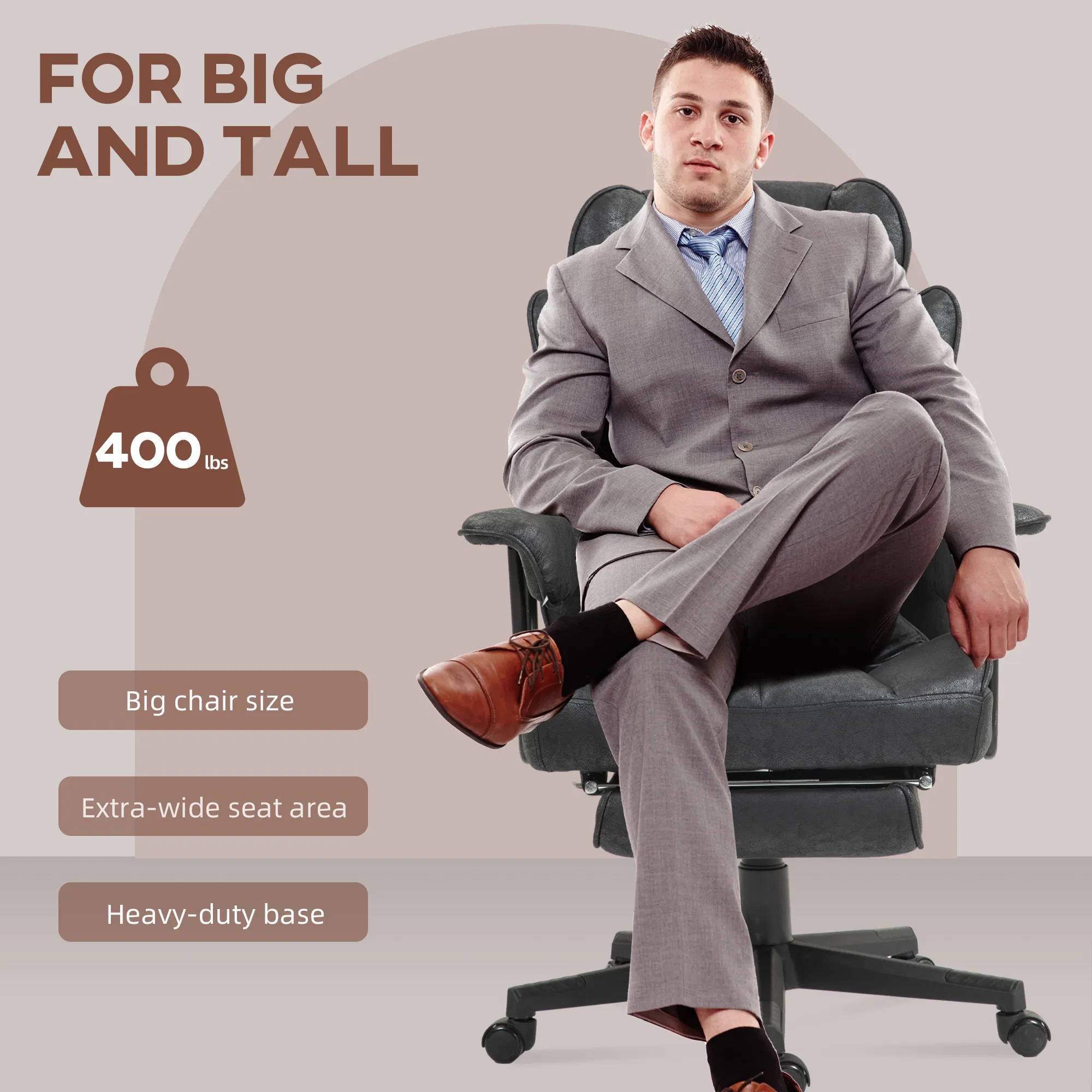 Big and Tall Office Chair, picture 3 of 5