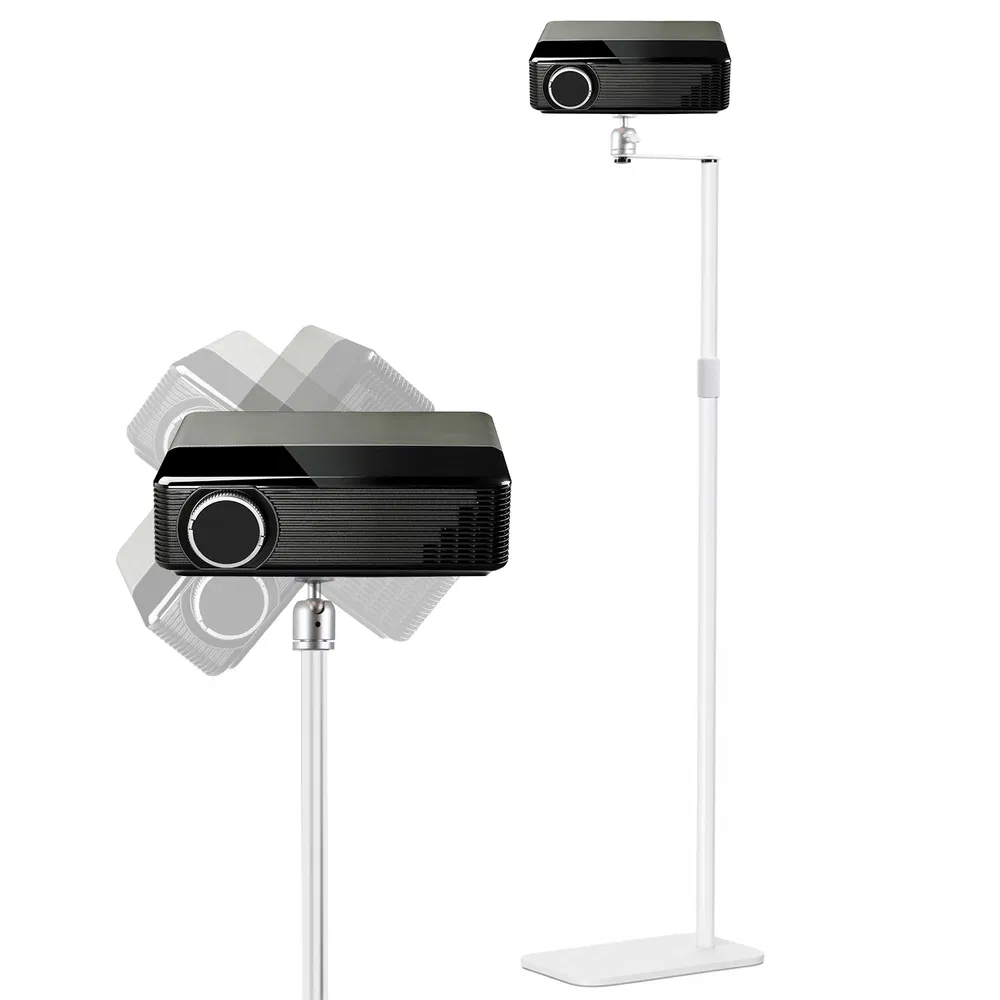 Projector Stand Height adjustable 28"-52" Tall Floor Stands w 3 Mounting Options 360?Rotatable Ball Head Heavy Duty Multipurpose Soporte Para Proyector for Home Office image 23