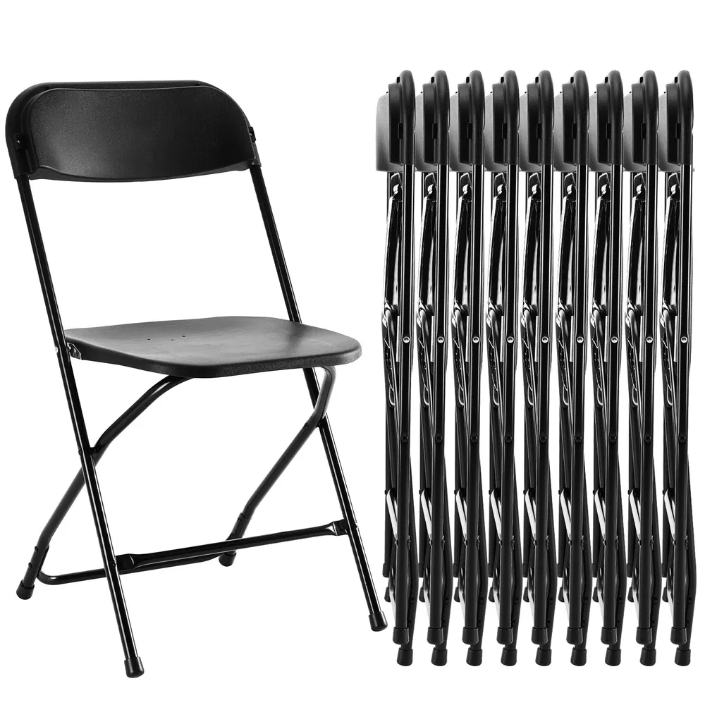 Folding Chair, Indoor Outdoor Portable, Stackable for Events, Offices, Weddings, Picnics and Restaurants image 12