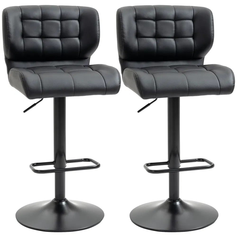 Adjustable Swivel Barstools Set, picture 5 of 5