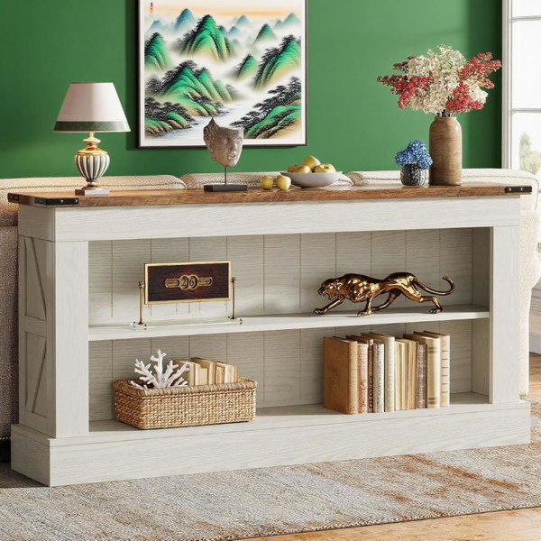 Long Console Table/Living room table(Not Supported non-defective remorse returns)-12