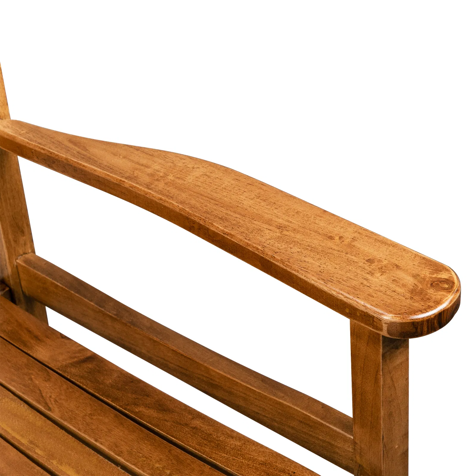 68.5*86*115CM Square Wooden Rocking Chair Original Color image 15