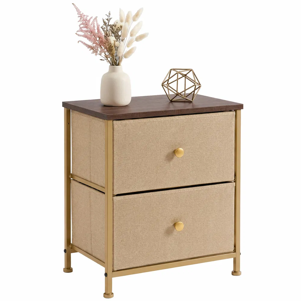 Double Drawer Bedside Table, picture 4 of 11