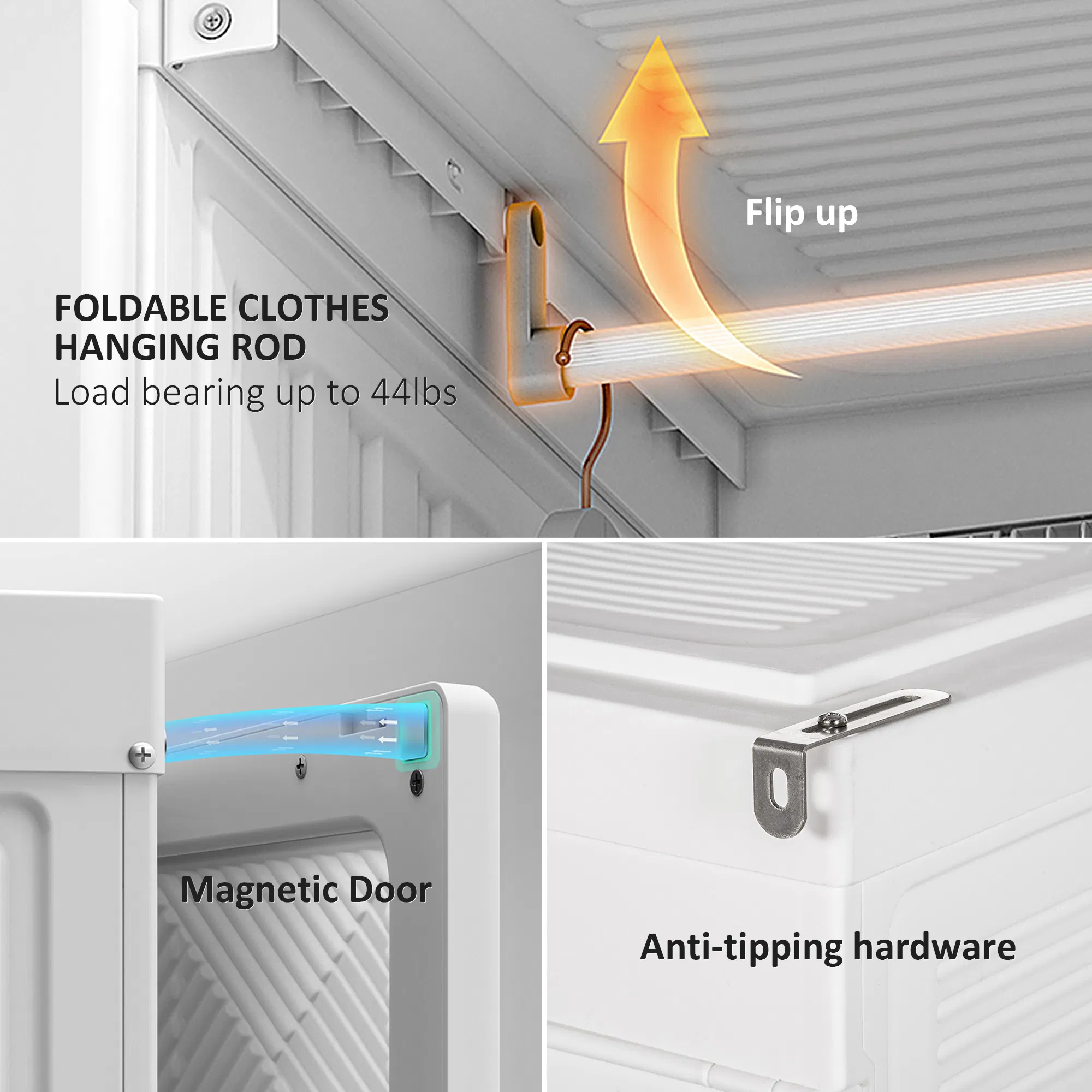 Portable Wardrobe Closet, picture 4 of 5