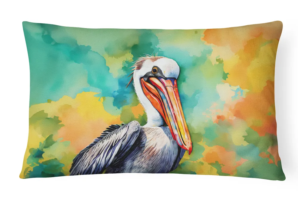Hippie Animals Throw Pillow Throw Pillow For Indoor Couch, picture 5 of 5