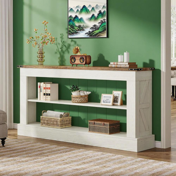 Long Console Table/Living room table(Not Supported non-defective remorse returns)-11