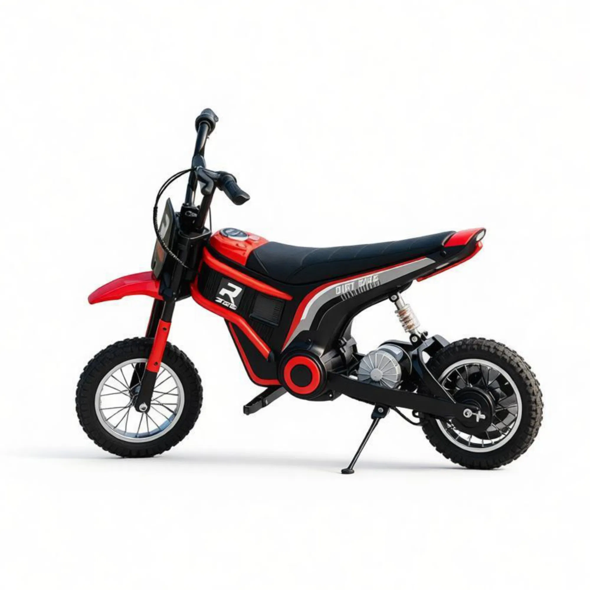 Red 12" Kids Electric Dirt Bike: 24V 350W Motor β photo 5