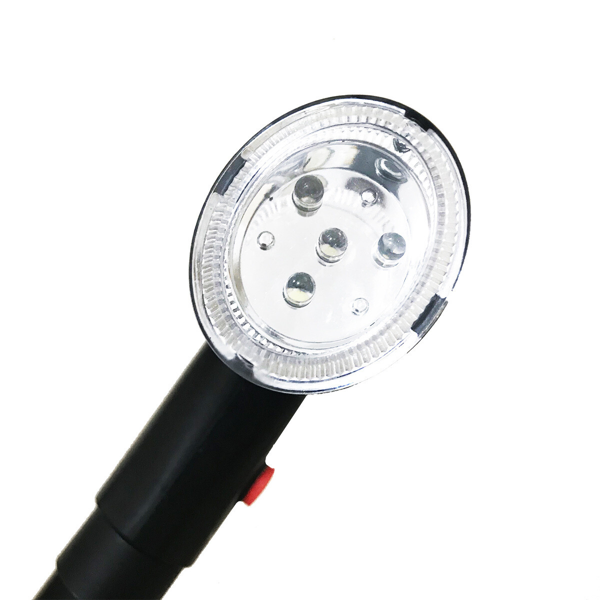 Camping Hiking Walking Stick 5-Level Height Adjustable Folding Walking Cane with LED Light And Alarm-9