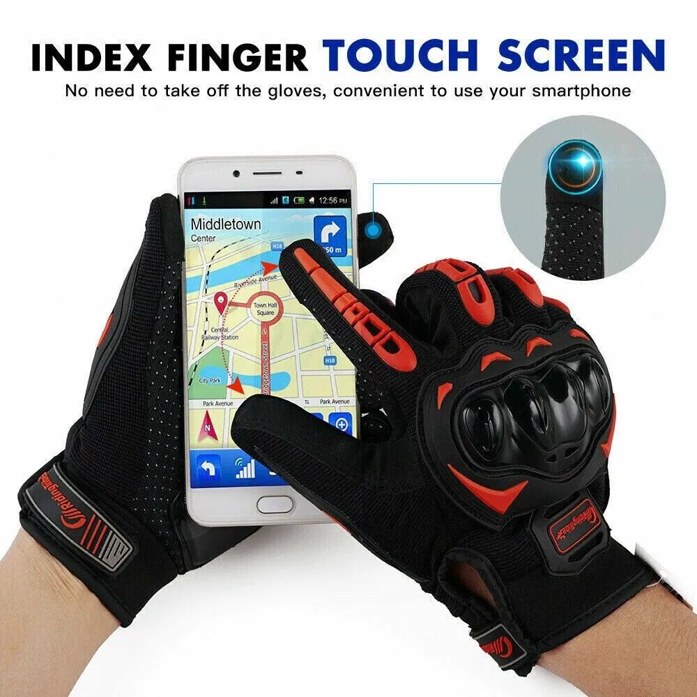 Racing Motorcycle Motorbike Motocross Riding Dirt Bike Full Finger Sports Gloves image 20