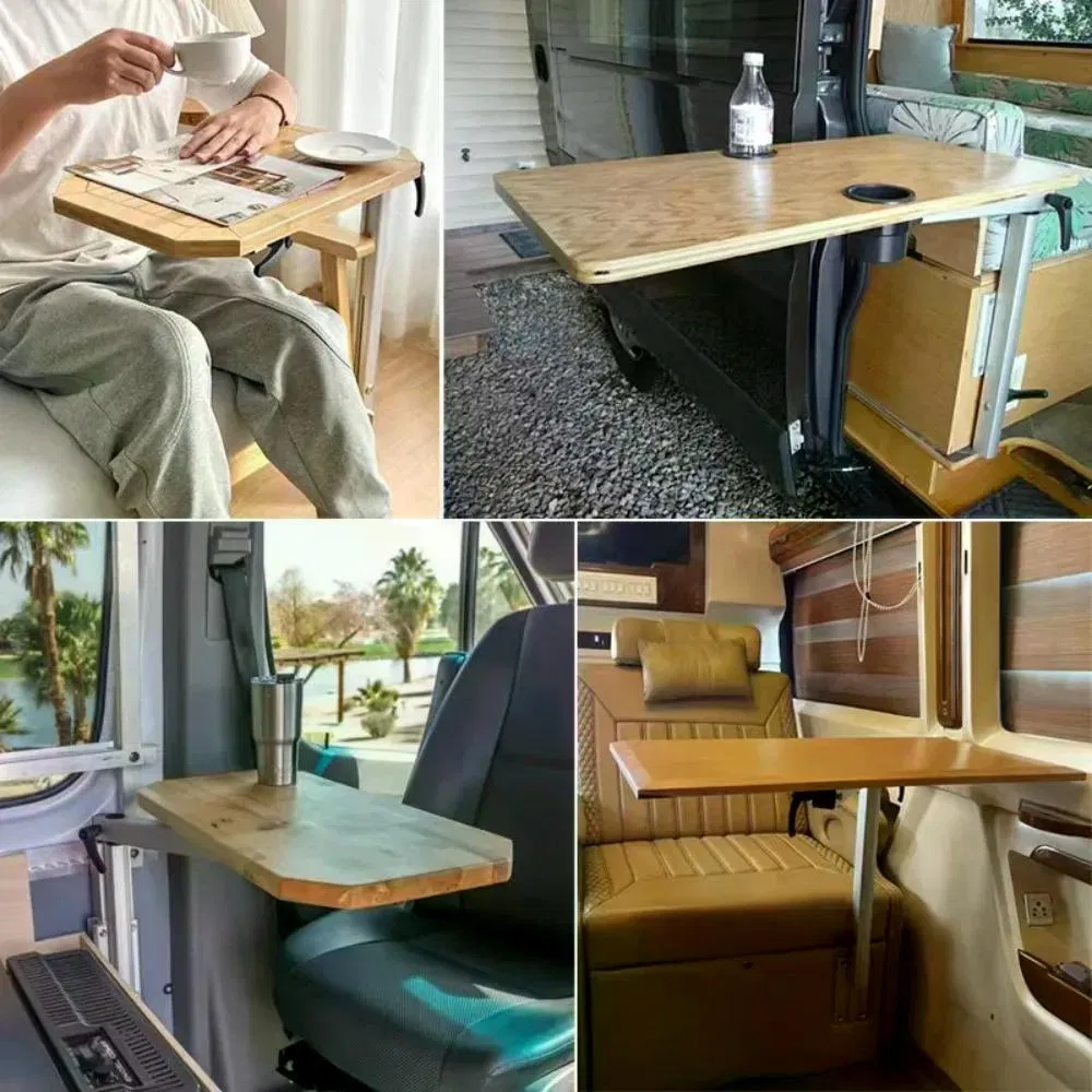 360° Swivel RV Table Pedestal Height Adjustable Quick Release Aluminum Leg EAN (GTIN) 10683404088699